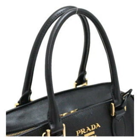 Prada bag Handbag Saffiano black - Picture 2 of 8